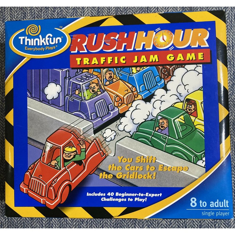 Thinkfun RUSH HOUR Traffic Jam Logic Game